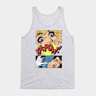 Vintage Comic Book Page 2 Tank Top